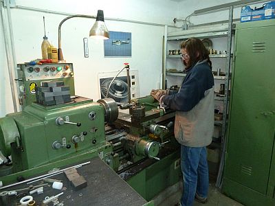 Stahlbau - Bohren der Flansche 1